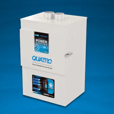 Aspiratore di polveri per laboratorio odontotecnico - PowerStation 2  - Quatro Air - per laboratorio / compatto