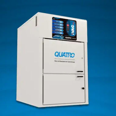 Aspiratore di polveri per laboratorio odontotecnico - iVAC Twin - Quatro Air - per laboratorio / compatto