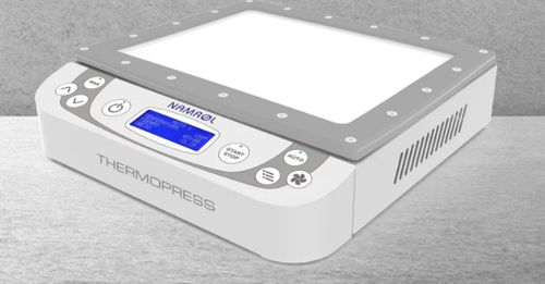 Termosigillatrice per fabbricazione di solette ortopediche - Thermopress - NAMROL - automatica / da banco / con controllo di temperatura