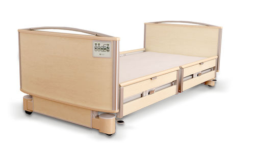 Letto per lungodegenza - Floore - AHF - ATELIERS DU HAUT FOREZ - medico / elettrico / ad altezza regolabile