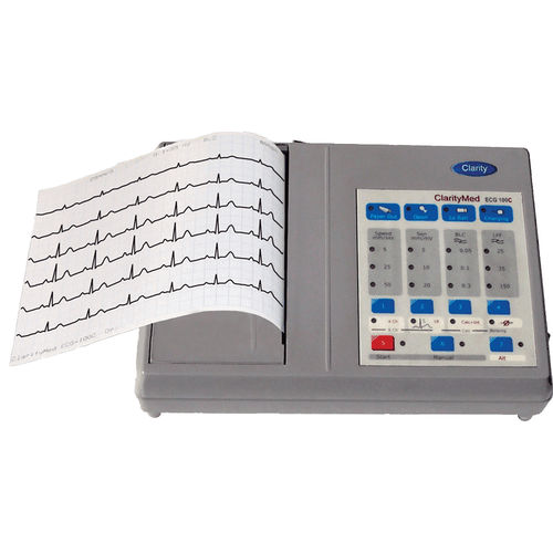 Elettrocardiografo da riposo - ECG 100 - Clarity Medical - 4 canali / 6 canali / digitale