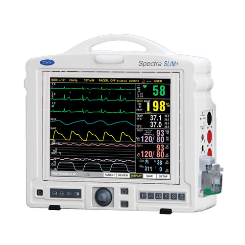 Monitor di segni vitali portatile - Spectra Slim+ - Clarity Medical - compatto / TEMP / ECG