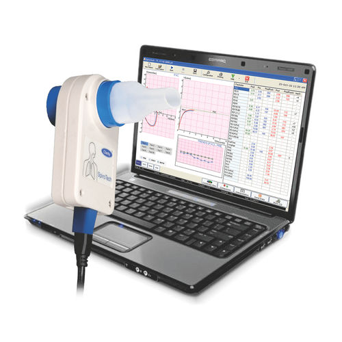 Spirometro computerizzato - SpiroTech - Clarity Medical - palmare / per ginnastica polmonare / per uso domestico
