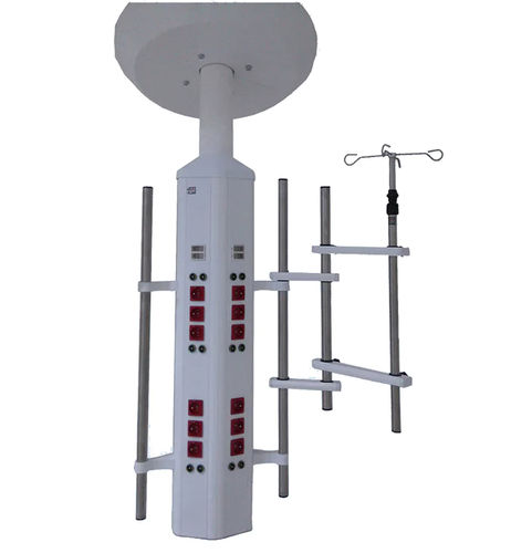 Colonnina di distribuzione a soffitto - SELVI - Koncare medical Technologie - per terapia intensiva / per sala operatoria / modulare