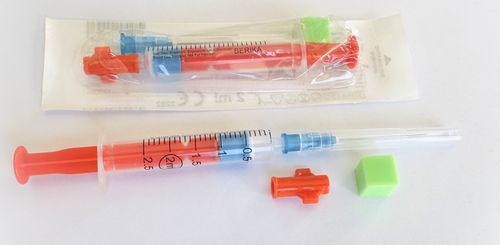 Siringa per prelievo di sangue - Koncare medical Technologie - emogas / 2 ml / 2,5 ml