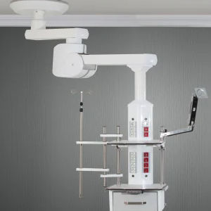 Braccio di distribuzione a soffitto - ALADDIN - Koncare medical Technologie - per terapia intensiva / per sala operatoria / modulare