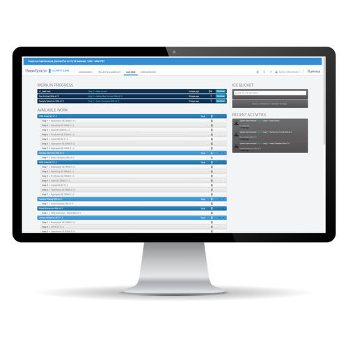 LIMS di gestione - Clarity - Illumina - per reportistica / di controllo / con sistema di tracciatura