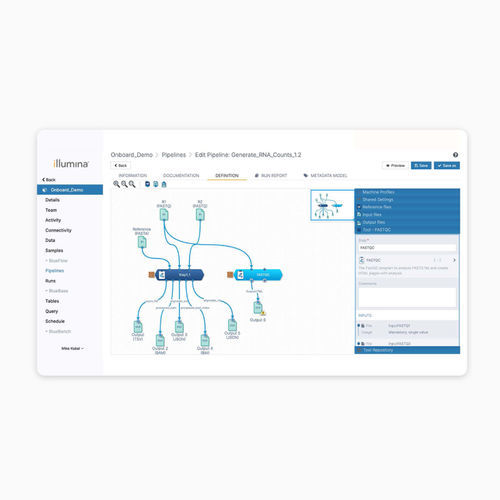 Software di analisi - Emedgene  - Illumina - di prova / di interpretazione / di rilevamento