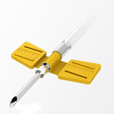 Ago per iniezione endovenosa - Buttonhole - Bionic Medizintechnik - per fistola arterovenosa (FAV) / con alette / 14G