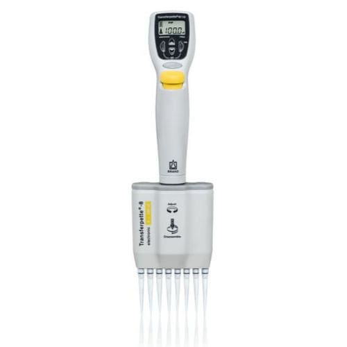 Micropipetta elettronica - Transferpette®-8 - BRAND - a un canale / multicanale