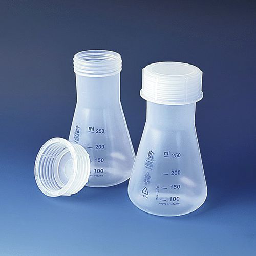 Matraccio da laboratorio - 931 series - BRAND - in polipropilene / Erlenmeyer / graduato