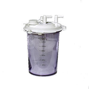 Recipiente di aspirazione per fluidi corporei - HK-3-TT-FILTRON 1000 - HK Surgical - per liposuzione / monouso