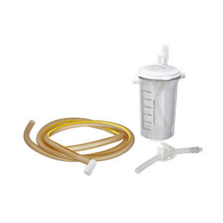 Recipiente di aspirazione per fluidi corporei - HK-3-TT-FILTRON 250 - HK Surgical - per liposuzione / monouso