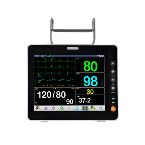 Monitor paziente da tavolo - JR2000B - SHANXI JERRY MEDICAL - ECG / TEMP / di frequenza cardiaca