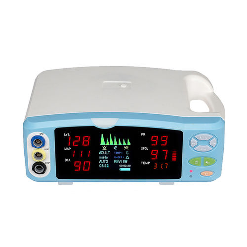 Monitor multiparametrico compatto - JERRY-III - SHANXI JERRY MEDICAL - portatile / TEMP / di frequenza cardiaca