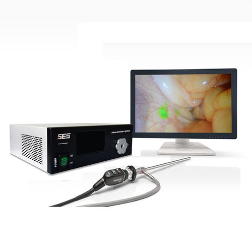 Videocamera per endoscopio - SES-E3 - SHANXI JERRY MEDICAL - digitale / con illuminazione LED / con display