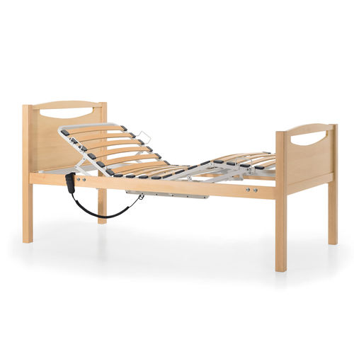 Letto medico - Lignum - JMS Healthcare Furniture - per cure domiciliari / elettrico / geriatrico