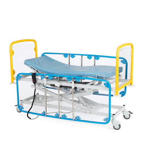 Letto a rotelle - Angeli - JMS Healthcare Furniture - da ospedale / elettrico / pediatrico