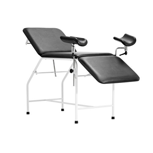 Lettino da visita ginecologico - 10.E.0114 - JMS Healthcare Furniture - manuale / ad altezza fissa / con schienale regolabile