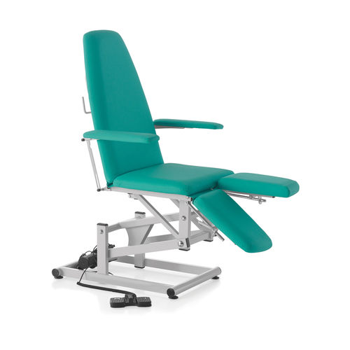 Poltrona per visita podologica - 10.CD.1385 - JMS Healthcare Furniture - elettrica / ad altezza regolabile / con poggiagambe