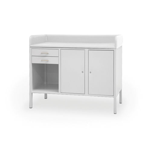 Lettino da visita pediatrico - 10.ME.1872 - JMS Healthcare Furniture - manuale / ad altezza fissa / con scomparti