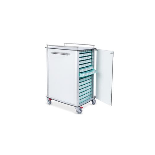 Carrello medico - 10.CR.1595 - JMS Healthcare Furniture - per farmaci / di trasporto / 1 porta