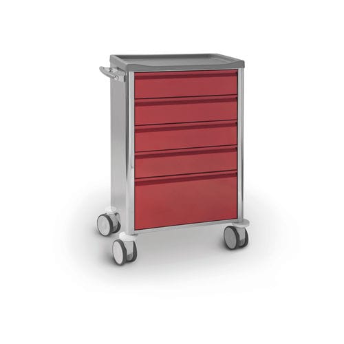 Carrello medico - 10.CR.1589 - JMS Healthcare Furniture - per uso generale / multifunzione / per medicazione