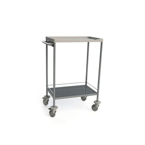Carrello medico - 10.CR.1589.L - JMS Healthcare Furniture - per uso generale / per medicazione / in acciaio inossidabile