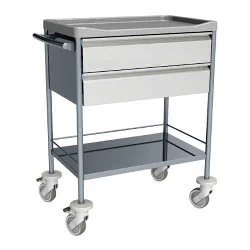 Carrello medico - 10.1589.N.A.1885 - JMS Healthcare Furniture - per uso generale / per medicazione / in acciaio inossidabile