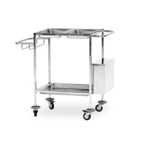 Carrello medico - 10.MC.7110 - JMS Healthcare Furniture - per uso generale / per medicazione / portarifiuti