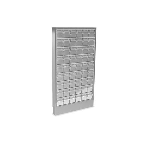 Armadio portamedicinali - 10.AR.1135 - JMS Healthcare Furniture - per ospedale / a muro / in acciaio inossidabile