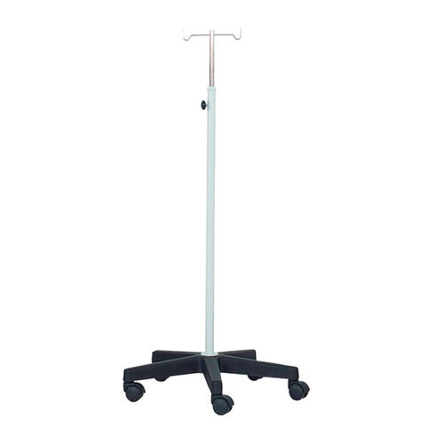 Asta portaflebo con rotelle - 10.AD.1460 - JMS Healthcare Furniture - 2 ganci / telescopica