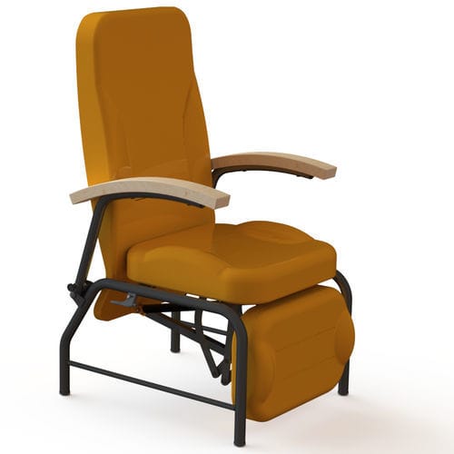 Poltrona da riposo inclinabile - 10.CD.1313 - JMS Healthcare Furniture - manuale / geriatrica / con schienale regolabile