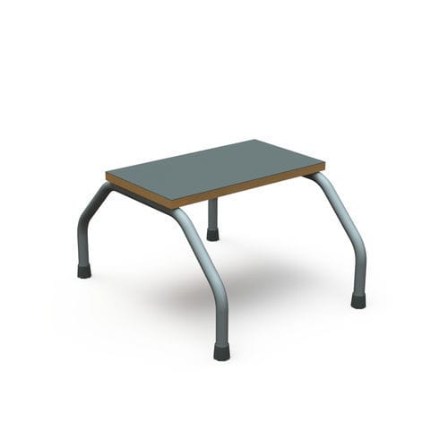Predellino 1 gradino - 10.AD.1432  - JMS Healthcare Furniture - in acciaio inossidabile / antiscivolo