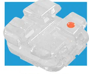 5 Confezioni Staffe Ortodontiche Ceramiche Trasparenti – Easyinsmile Roth/MBT 022, Con Ganci - Foto 3
