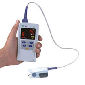 Pulsossimetro palmare - NT1 - Newtech - medico / a batteria / con sensore separato