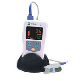 Pulsossimetro palmare - NT1B - Newtech - medico / a batteria / con sensore separato