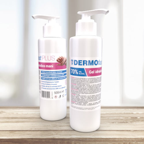 Soluzione idroalcolica 70% - GTR000070 - Hospitex International - 1000 mL / 500 mL