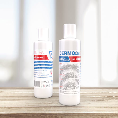 Soluzione idroalcolica 80% - GTR000100 - Hospitex International - 5000 mL / 250 mL