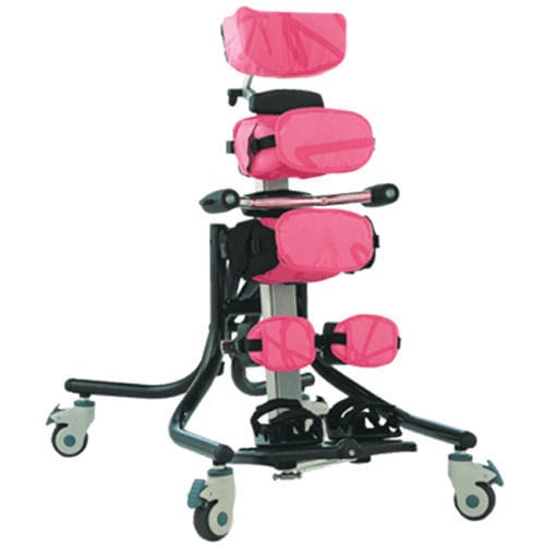 Stabilizzatore di statica pediatrico - Squiggles - Leckey - a rotelle / ad altezza regolabile