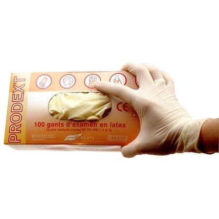 Guanto in lattice - GANTLNP - Elcya - medico / senza polvere / non sterile