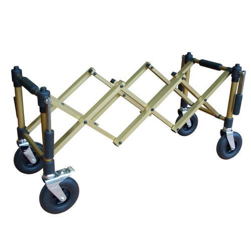 Carrello mortuario di trasferimento - CHAREXPROC - Elcya - in alluminio / allungabile