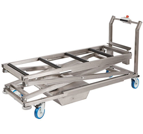 Carrello mortuario per imbalsamazione - MSTC - Mortuary Solutions - di trasferimento / di carico