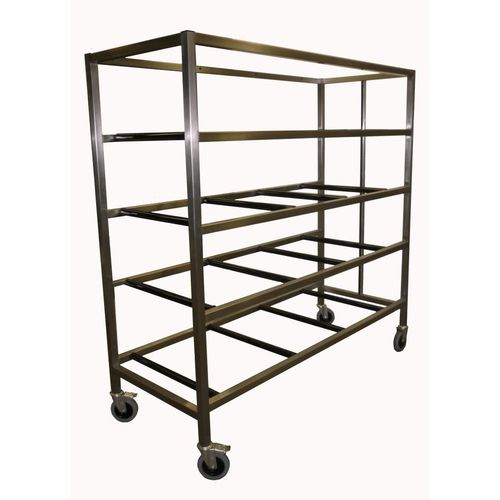 Scaffalatura modulare - MSRK - Mortuary Solutions - per stoccaggio di cadaveri / con struttura aperta / mobile