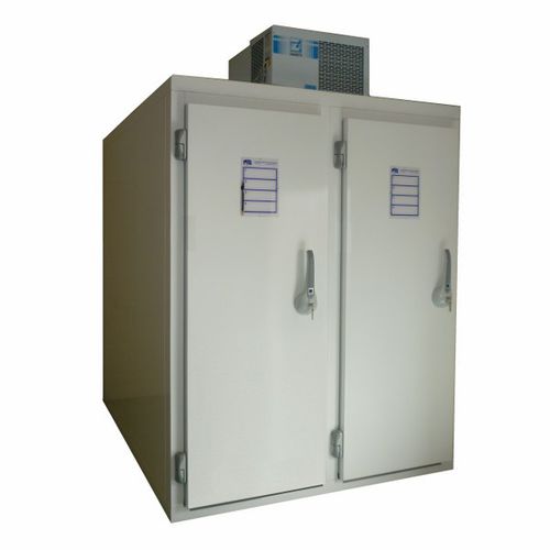 Cella mortuaria frigorifera per barelle mortuarie - MSC - Mortuary Solutions - per più salme / a carico frontale / modulare