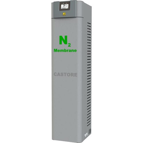 Generatore di azoto compresso - NG CASTORE PRO - lniswissgas - da laboratorio / a pavimento / a membrana