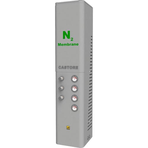 Generatore di azoto compresso - NG CASTORE 3G - lniswissgas - per LC/MS / a pavimento / a membrana