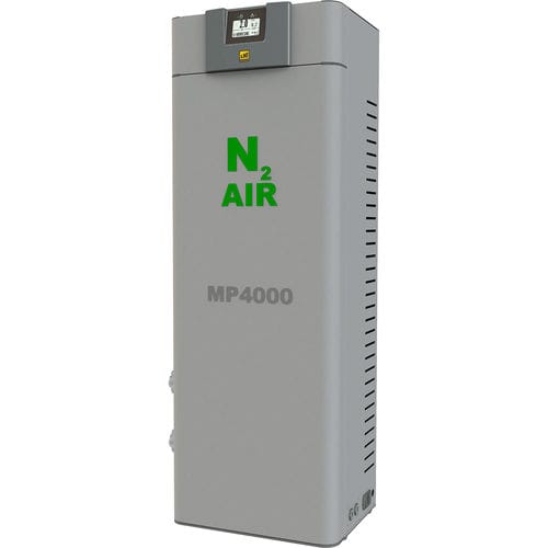 Generatore di azoto compresso - NG CASTORE MP 4000 - lniswissgas - da laboratorio / a pavimento / a membrana