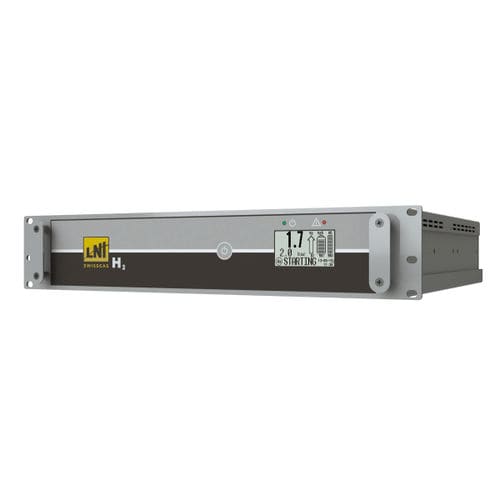 Generatore di idrogeno ad alta purezza - HG RACK 2U BASIC - lniswissgas - da laboratorio / compatto / PEM