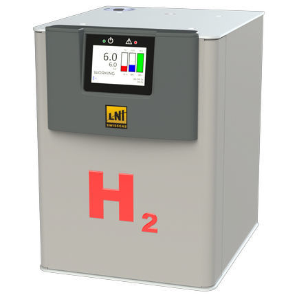 Generatore di idrogeno ad alta purezza - HG KUBE V2 - lniswissgas - da laboratorio / compatto / modulare